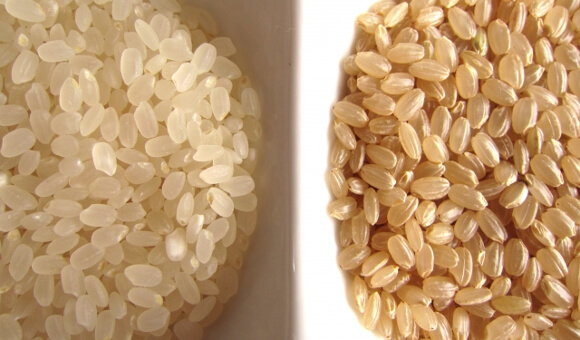 玄米と白米